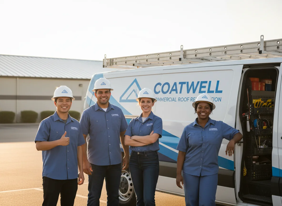 Commercial roof coating company in Sheridan, NY